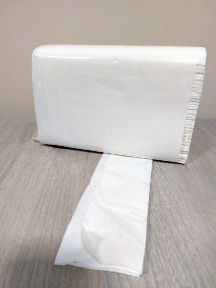 Кърпи Z, бели, 180 бр./пакет, 20 бр./чувал